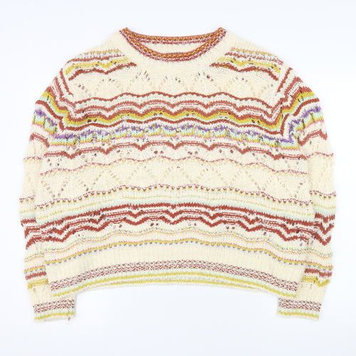 Primark Women’s Multicoloured XL Knit Pullover Jumper