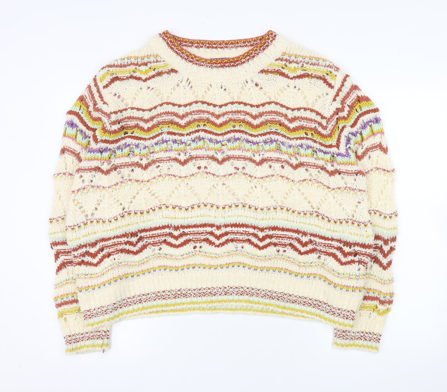 Primark Women’s Multicoloured XL Knit Pullover Jumper