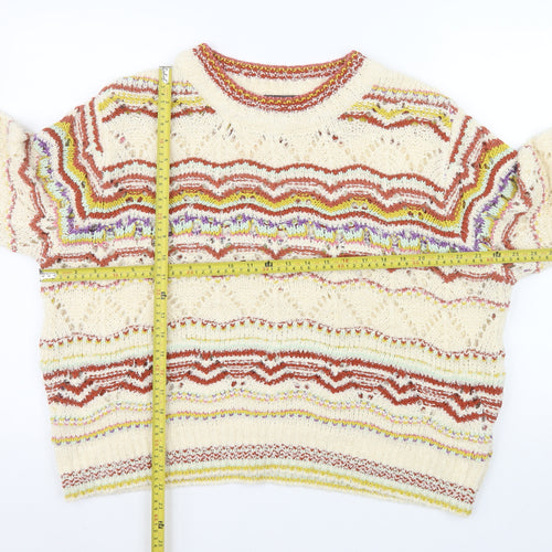 Primark Women’s Multicoloured XL Knit Pullover Jumper