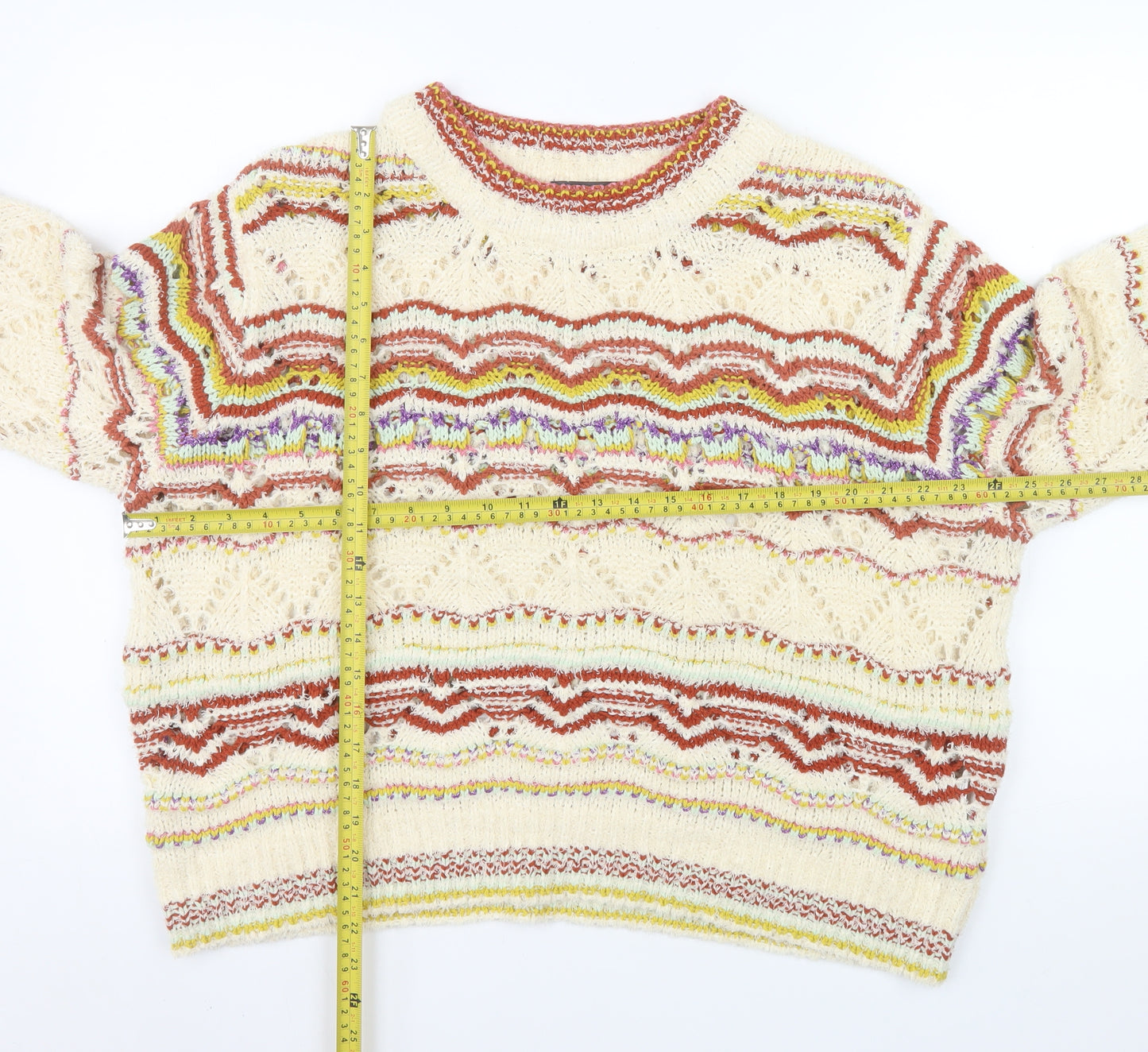 Primark Women’s Multicoloured XL Knit Pullover Jumper