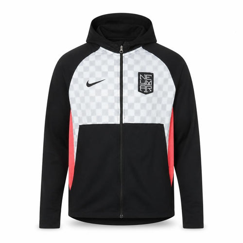 Nike Boys Black Neymar Dri-FIT Hooded Full Zip Track Jacket Size M