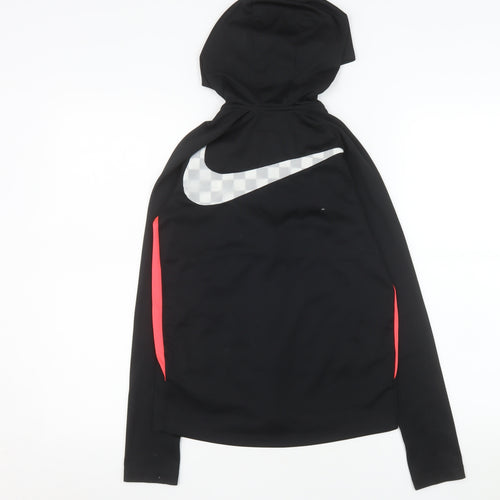 Nike Boys Black Neymar Dri-FIT Hooded Full Zip Track Jacket Size M