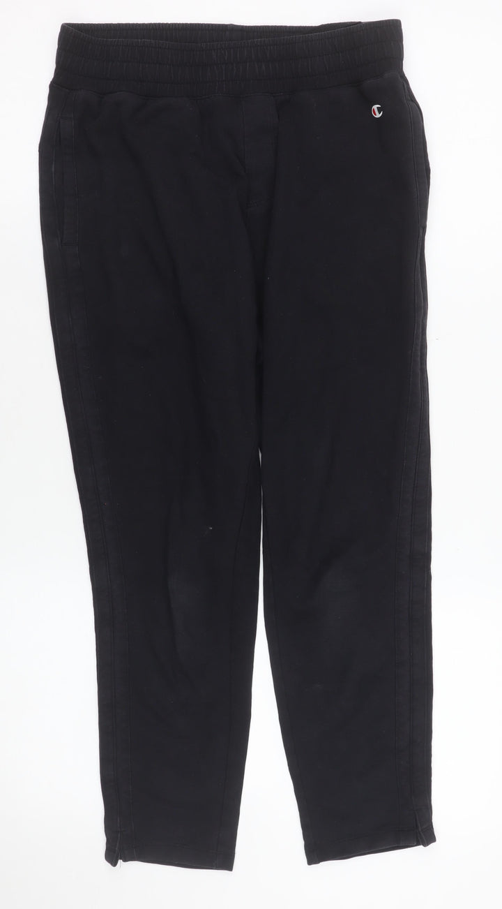 Champion Men's Black Medium Jogger Trousers Regular Fit