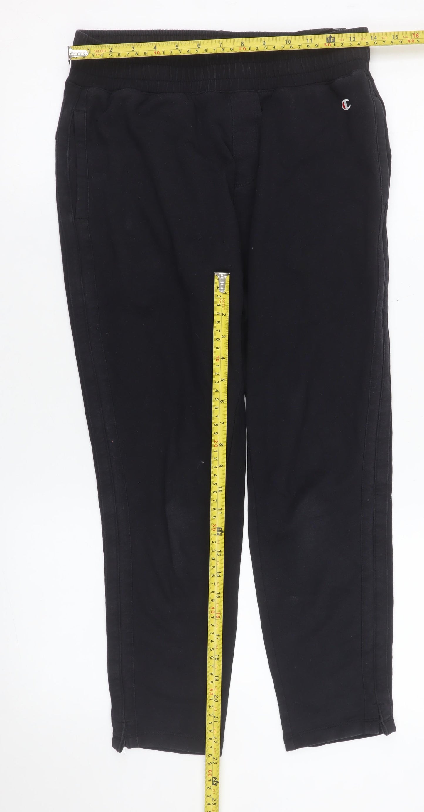 Champion Men's Black Medium Jogger Trousers Regular Fit
