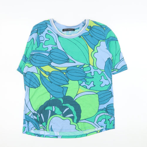 Betty Barclay Womens Multicoloured Floral T-Shirt Size 14