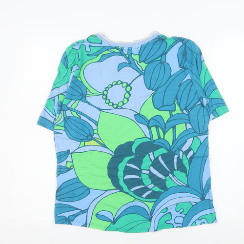 Betty Barclay Womens Multicoloured Floral T-Shirt Size 14