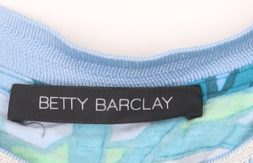 Betty Barclay Womens Multicoloured Floral T-Shirt Size 14