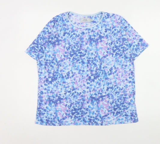 Honor Millburn Women's Multicoloured Animal Print T-Shirt Size 14