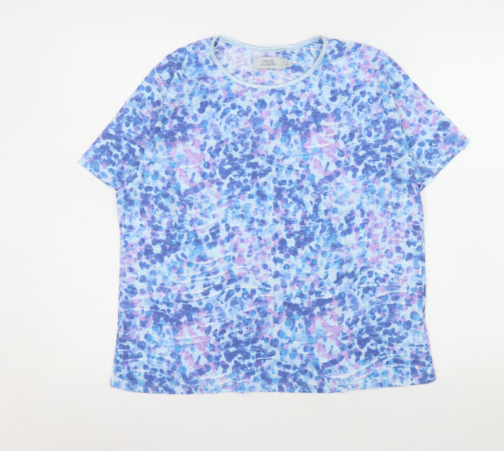 Honor Millburn Women's Multicoloured Animal Print T-Shirt Size 14