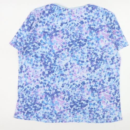 Honor Millburn Women's Multicoloured Animal Print T-Shirt Size 14