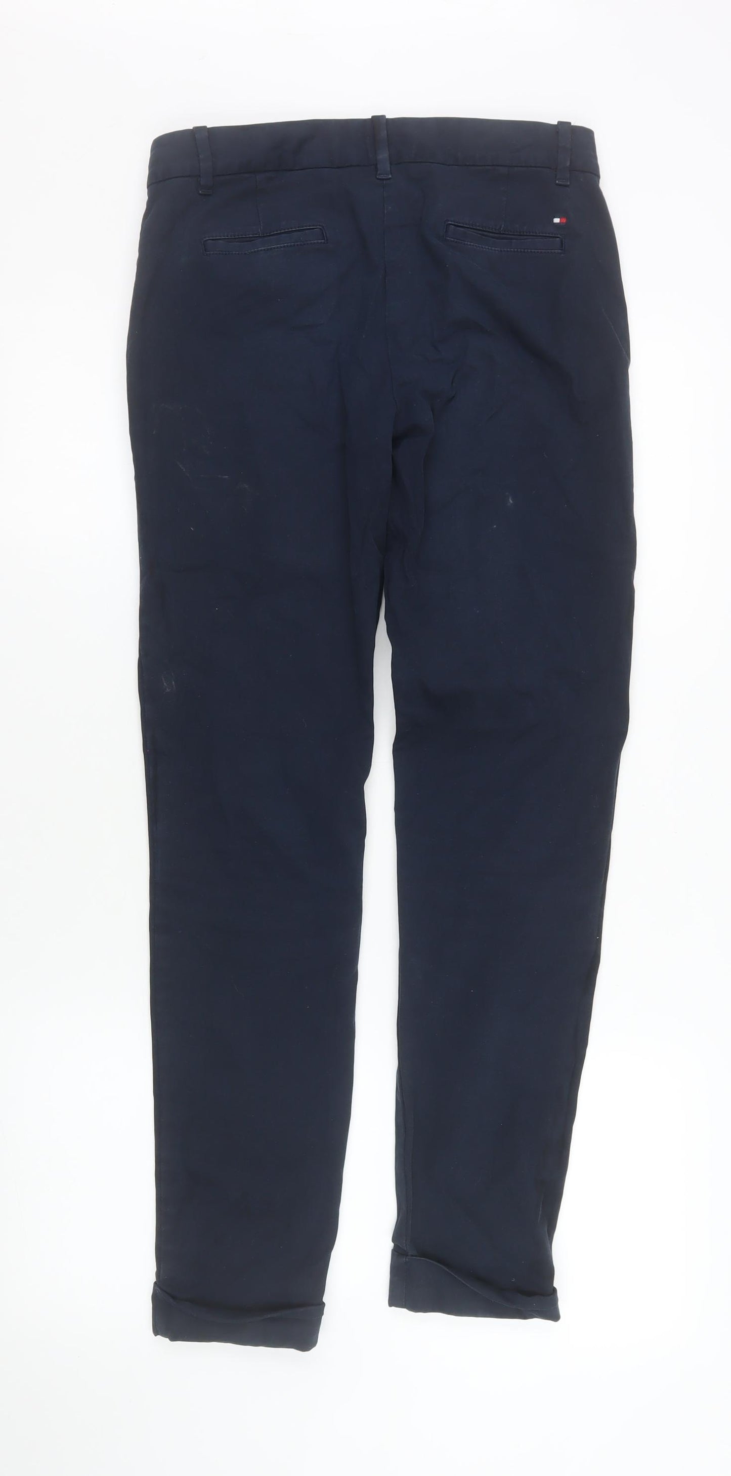 Tommy Hilfiger Men’s Blue Slim Fit Chino Trousers 2XS