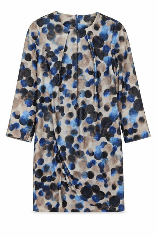 Front view of Alba Conde Women Multicoloured, size 12, Sheath Knee Length Dress