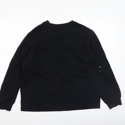 Marks and Spencer Women’s Black Sequin Pullover Sweatshirt M