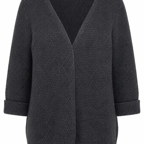FatFace Women’s Grey V-Neck Knit Cardigan Size 12