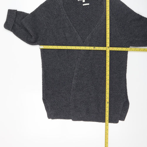 FatFace Women’s Grey V-Neck Knit Cardigan Size 12