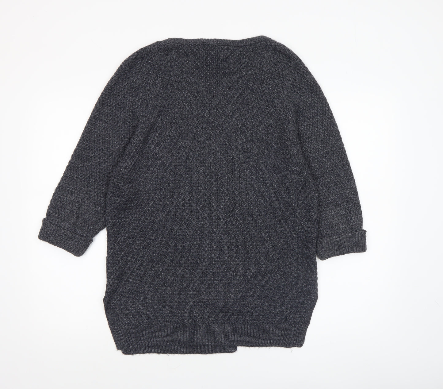 FatFace Women’s Grey V-Neck Knit Cardigan Size 12