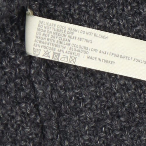 FatFace Women’s Grey V-Neck Knit Cardigan Size 12