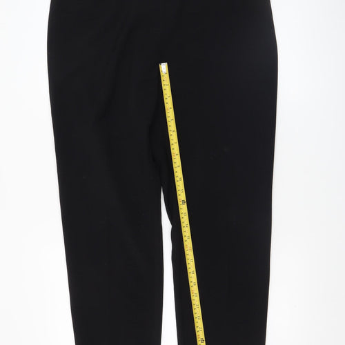 Debenhams Collection Women's Black Size 16 Straight Leg Trousers