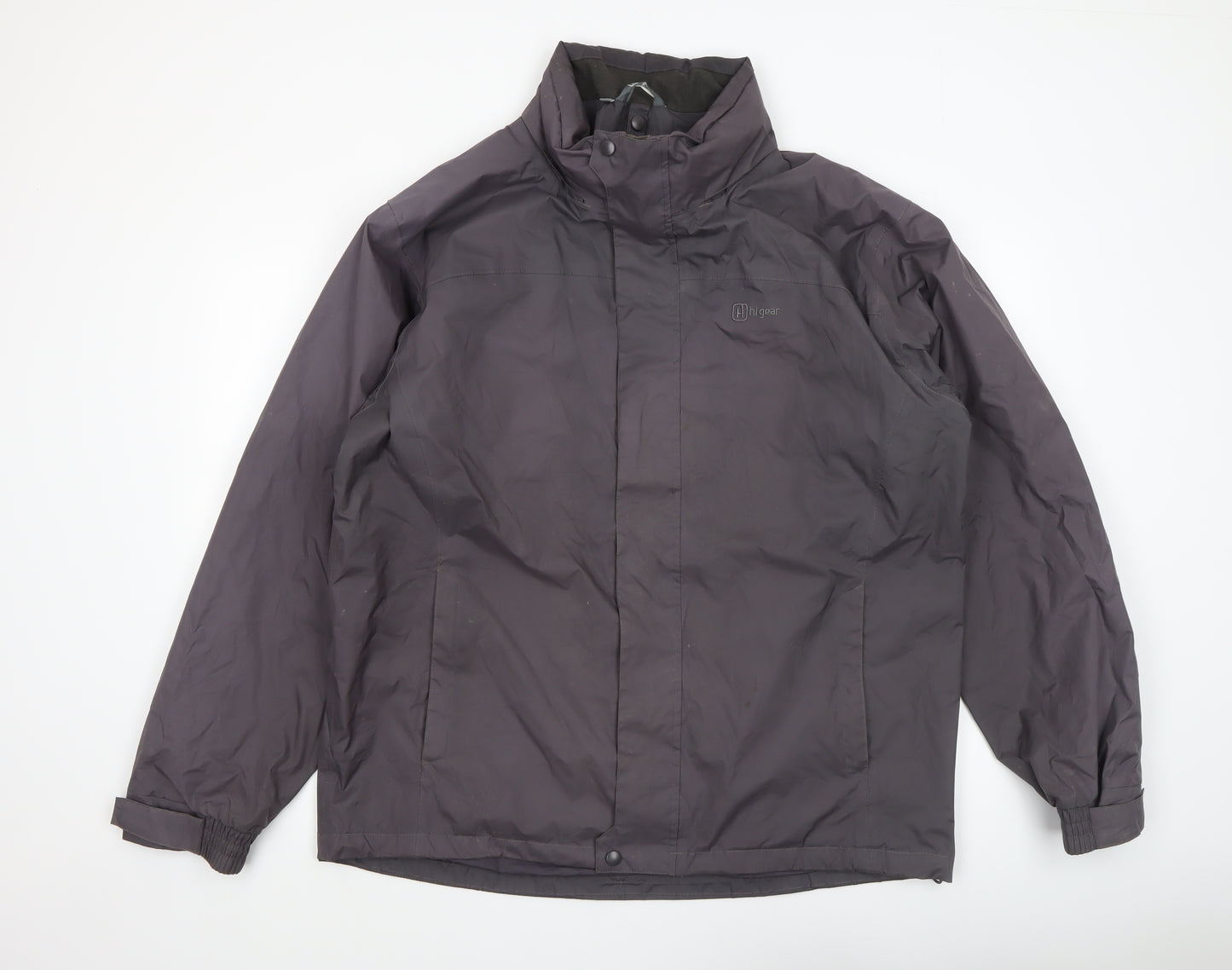 Hi Gear Men’s Grey XL Waterproof Hooded Parka Jacket