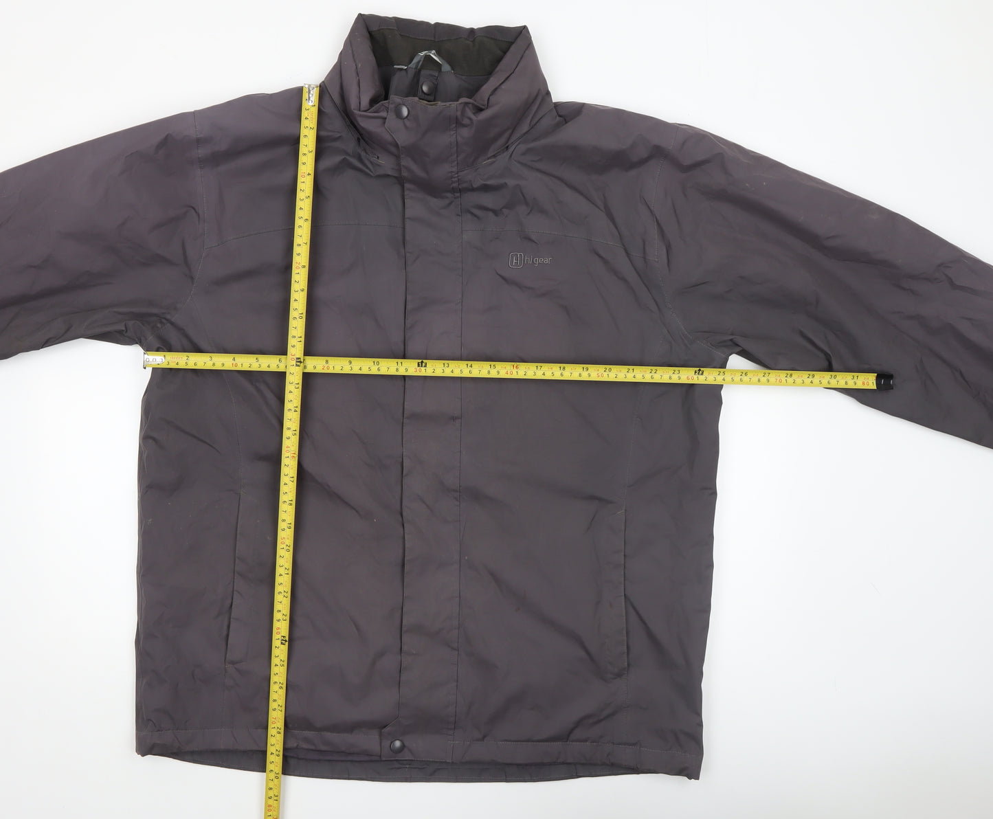 Hi Gear Men’s Grey XL Waterproof Hooded Parka Jacket