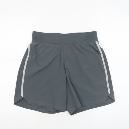 Under Armour Men's Grey Medium Athletic Running Shorts