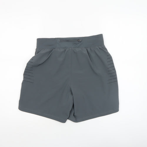 Under Armour Men's Grey Medium Athletic Running Shorts
