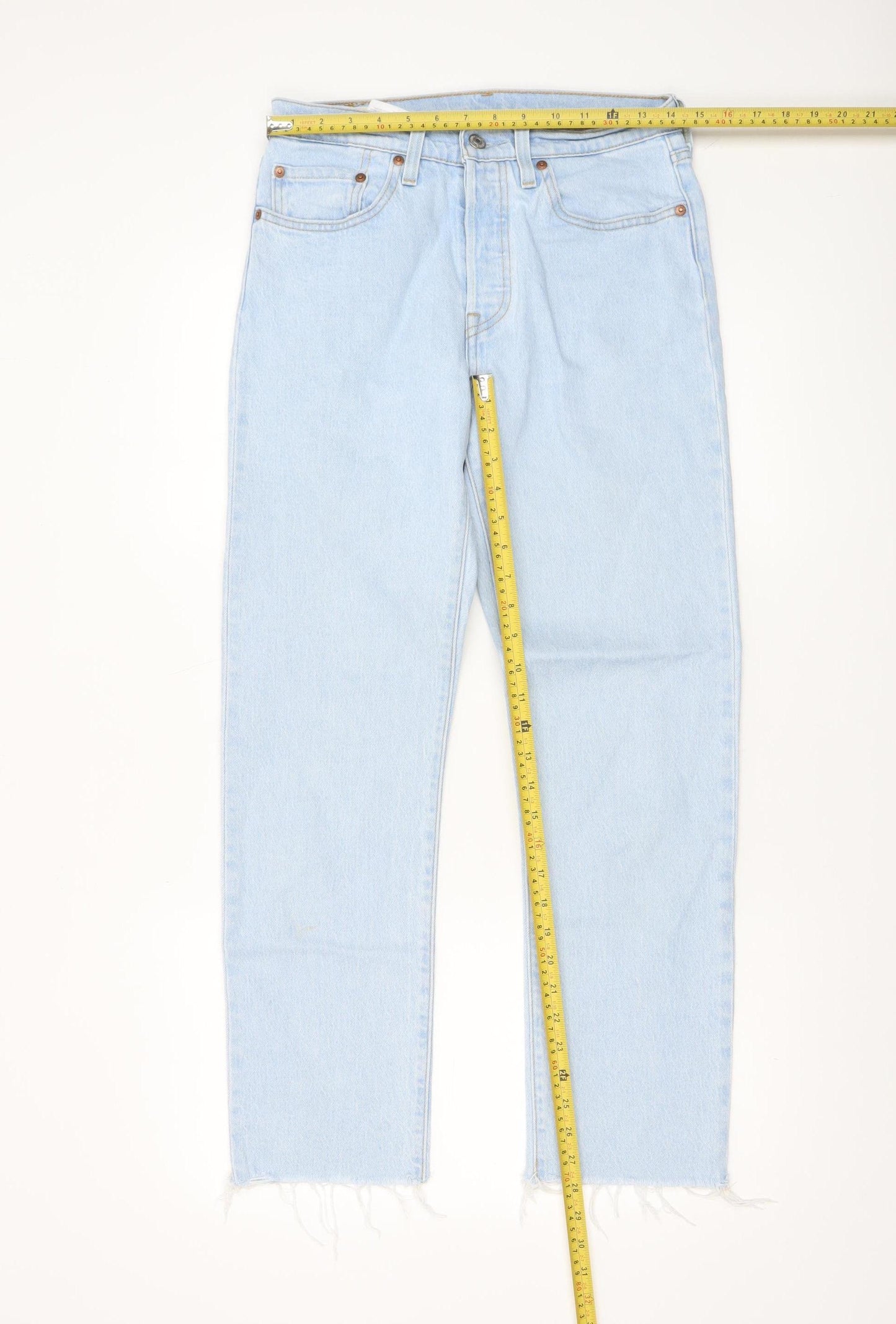 Levi's Premium Women's Blue Straight High Rise Jeans W27 L28