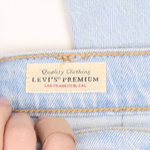 Levi's Premium Women's Blue Straight High Rise Jeans W27 L28