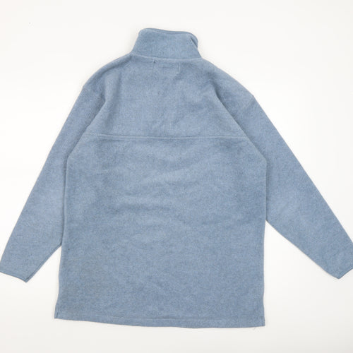 Nouveau Edition Active Men's Blue Fleece 1/4 Zip Pullover Sweatshirt S