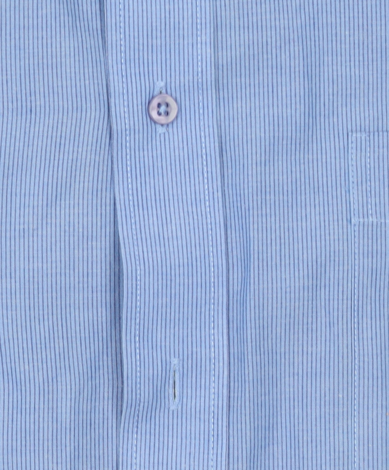 Debenhams Men's Blue Long Sleeve Classic Fit Dress Shirt 16in 41cm