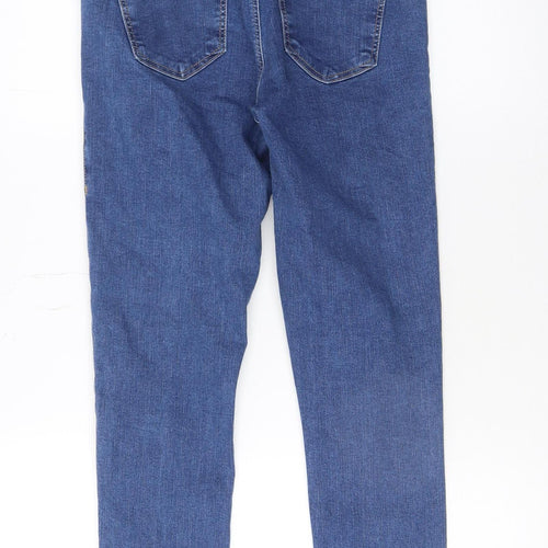 Topshop Women Blue Maternity Denim Jegging Slim Fit Jeans Size 8