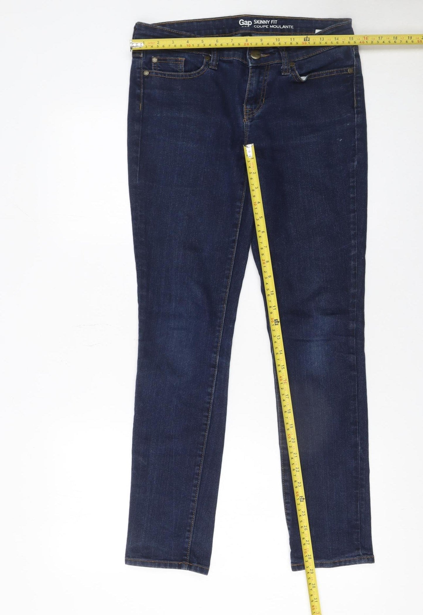 Gap Women Blue Skinny Jeans Size 6 Slim Fit Denim