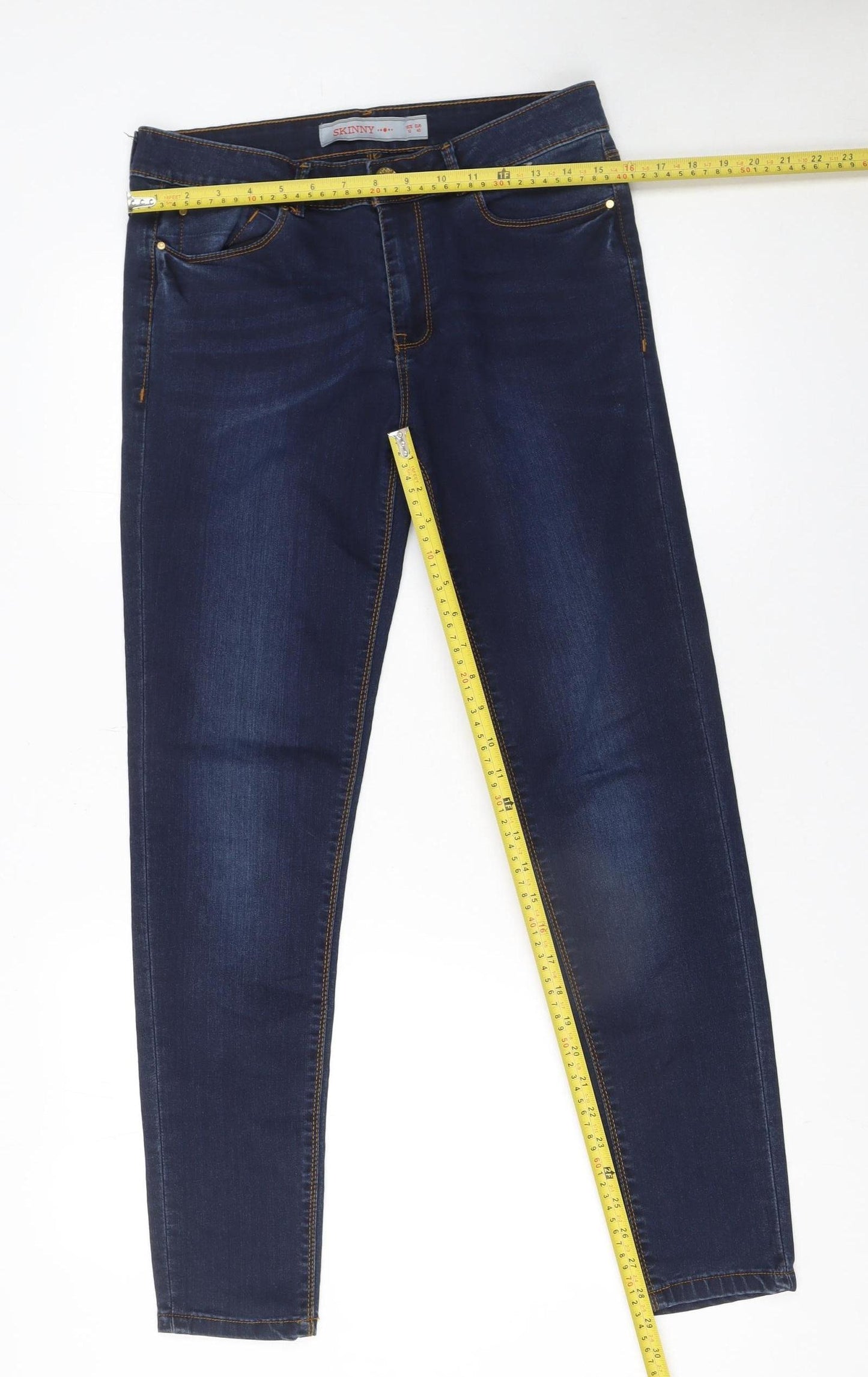 St. Bernard for Dunnes Stores Women's Blue Size 12 Skinny Denim Jeans