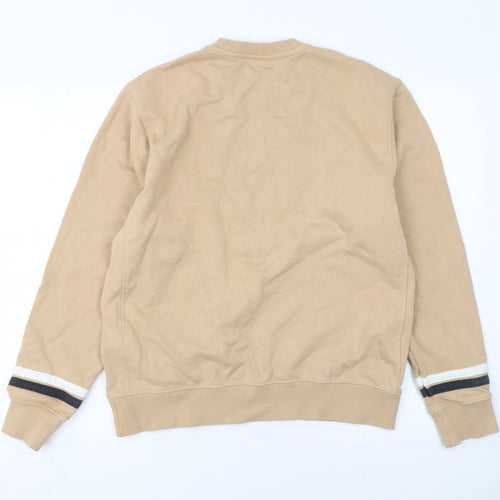 Nike Women’s Beige Cotton Pullover Sweatshirt M