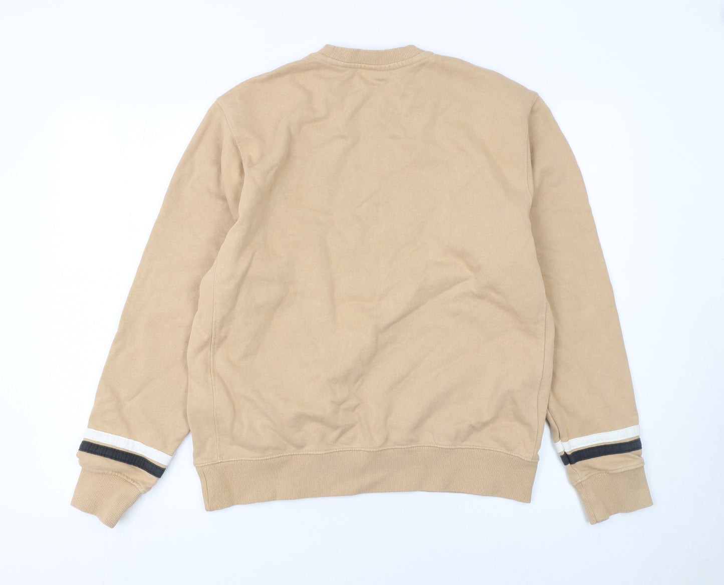 Nike Women’s Beige Cotton Pullover Sweatshirt M