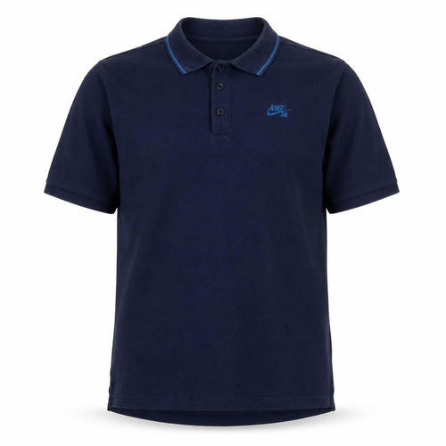 Nike SB Men’s Blue Dri-Fit Polo Shirt Size M Regular Fit