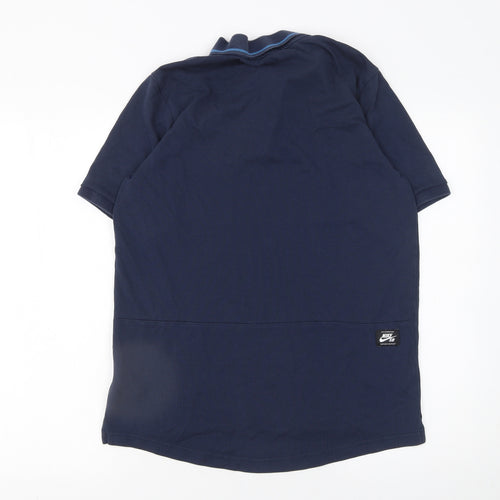 Nike SB Men’s Blue Dri-Fit Polo Shirt Size M Regular Fit