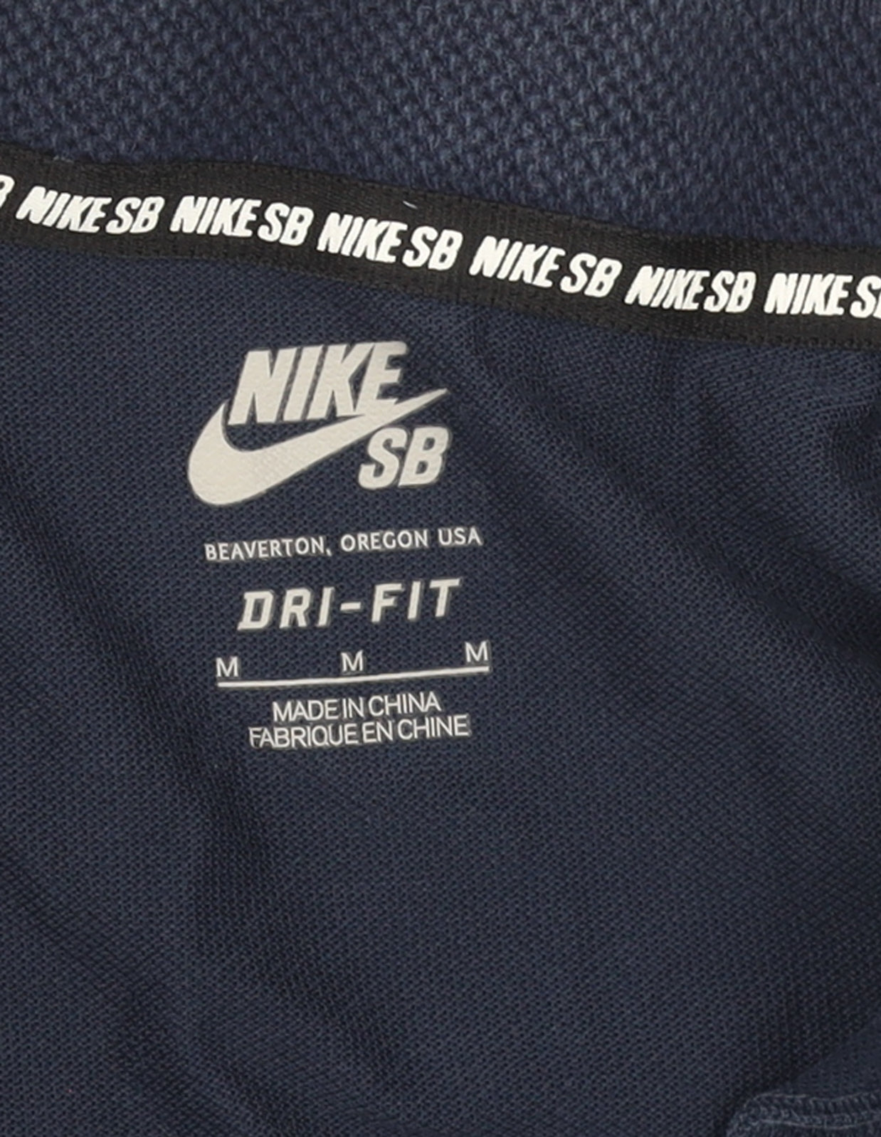 Nike SB Men’s Blue Dri-Fit Polo Shirt Size M Regular Fit