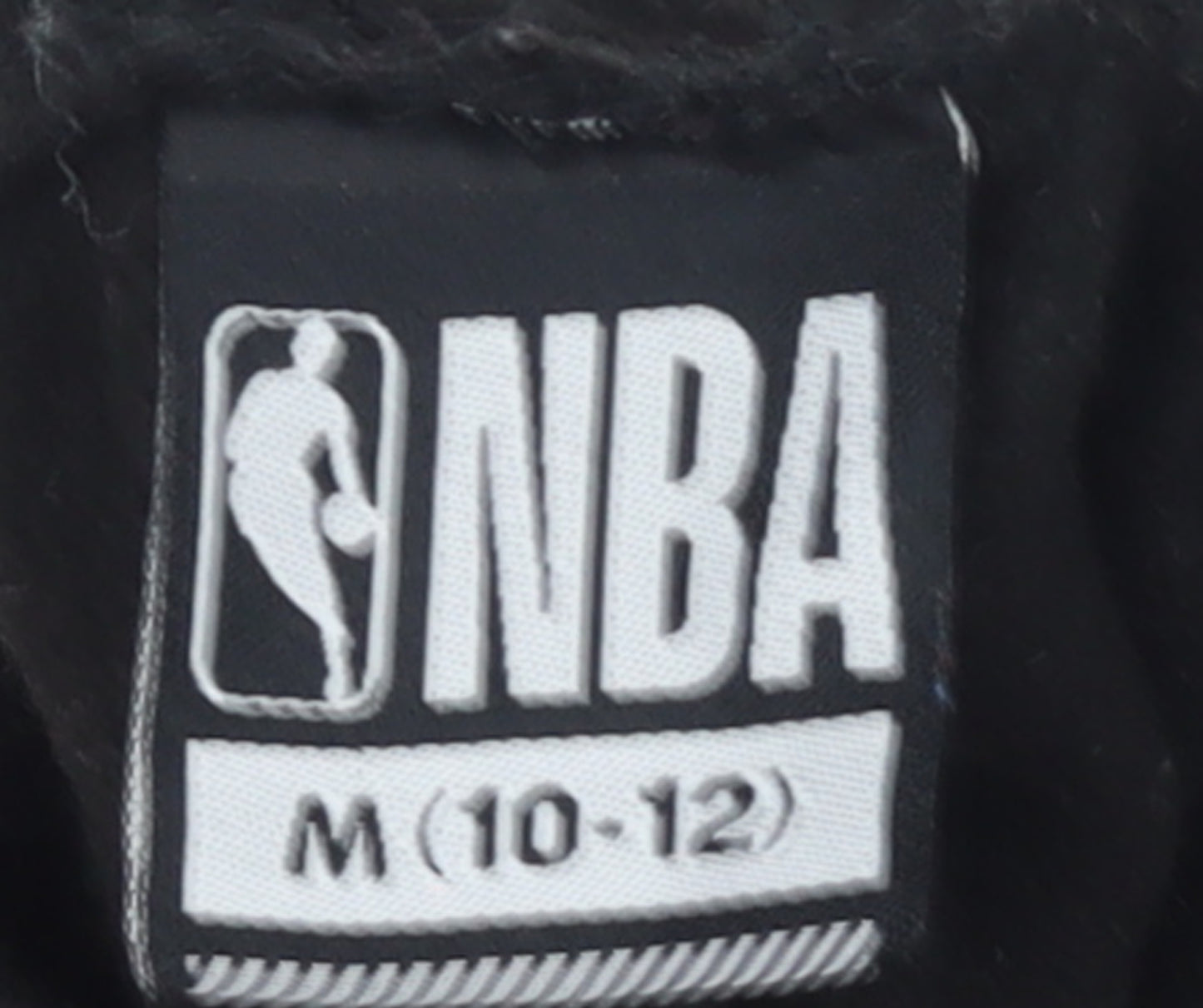NBA Boys Black M 10-12 Sweat Shorts Elastic Waist Basketball Activewear