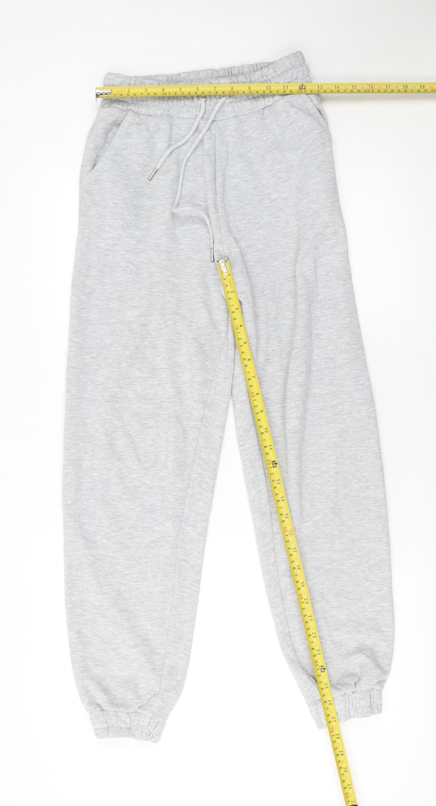 Stradivarius Women’s Grey Jogger Sweatpants S Polyester Cotton