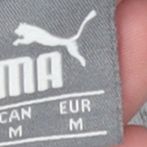 Puma Womens Grey Jogger Trousers Size M Elastic Waist Comfort Fit