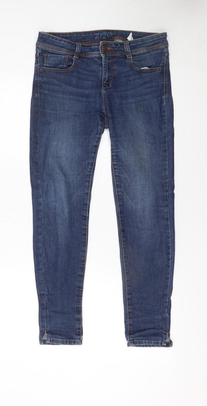Zara Women Blue Size 10 Z1975 Denim Skinny Jeans