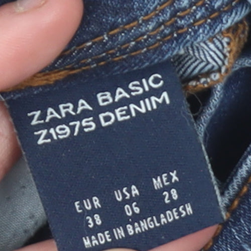 Zara Women Blue Size 10 Z1975 Denim Skinny Jeans