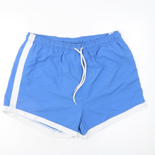 Avenue Men's Blue 2XL Swim Shorts Quick Dry Polyamide