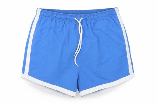 Front view of Avenue Men's Blue 2XL Swim Shorts Quick Dry Polyamide