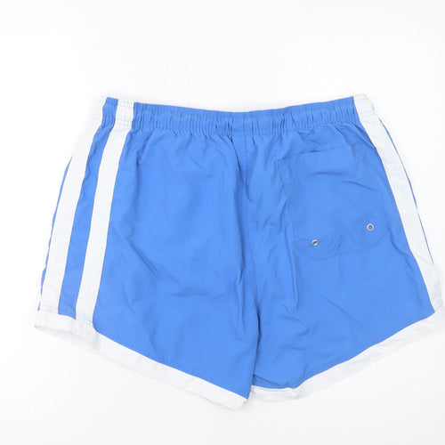 Avenue Men's Blue 2XL Swim Shorts Quick Dry Polyamide