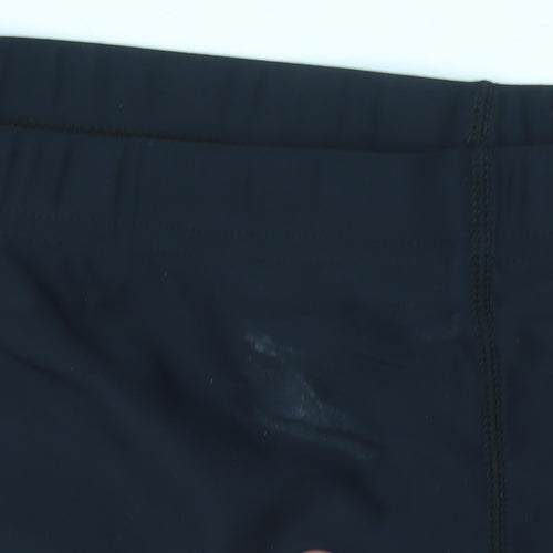 25 Degrees Men's Black XXL Square Leg Trunks Quick Dry Swimwear