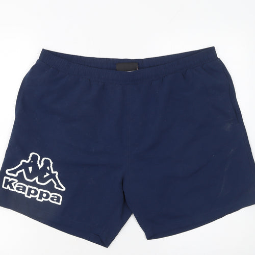 Kappa Men's Blue Swim Shorts XX Large Quick Dry Polyester