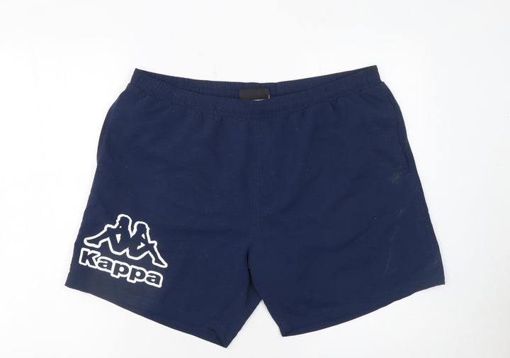 Kappa Men's Blue Swim Shorts XX Large Quick Dry Polyester