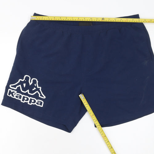 Kappa Men's Blue Swim Shorts XX Large Quick Dry Polyester